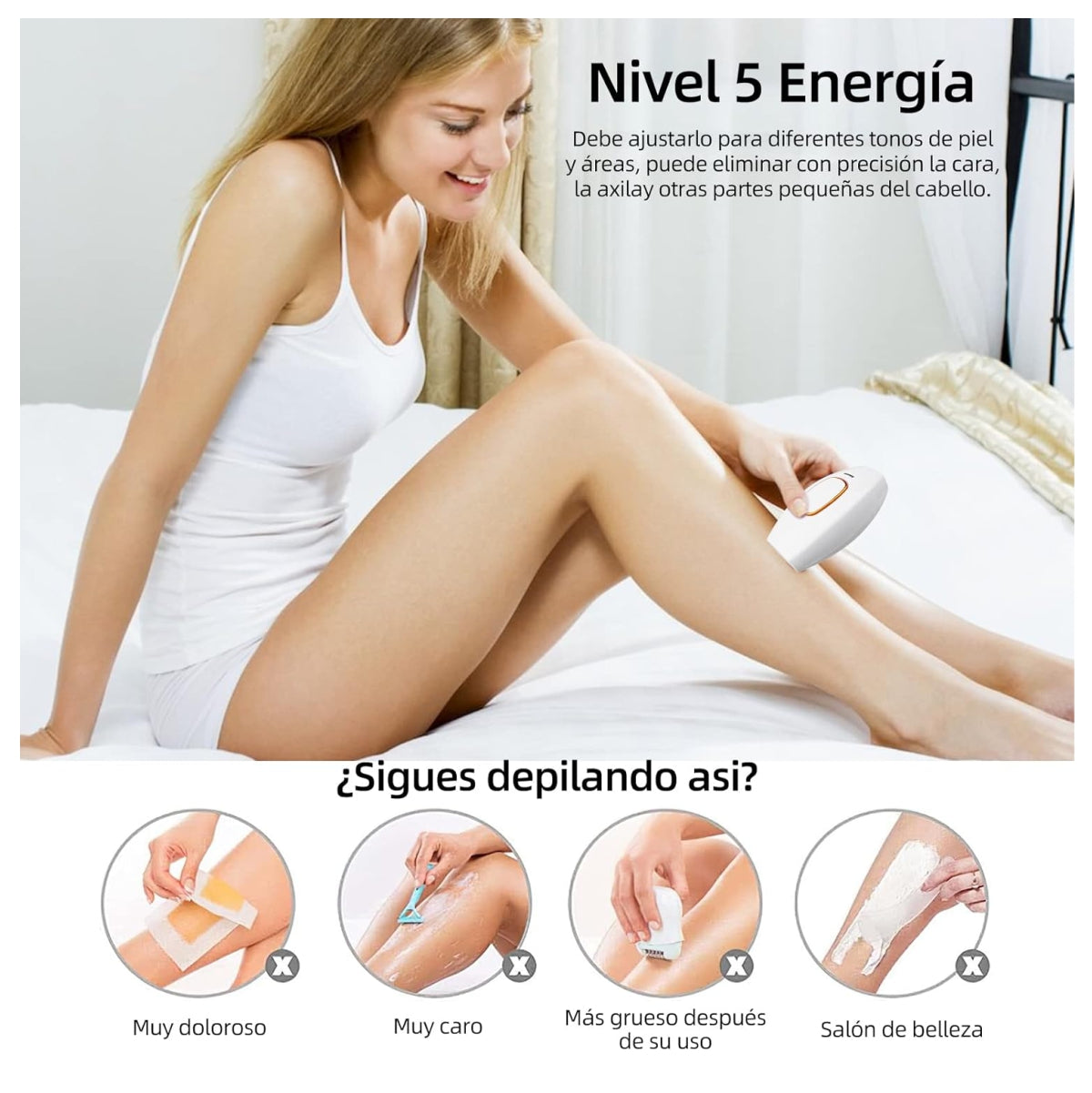 Depilador Láser Ipl