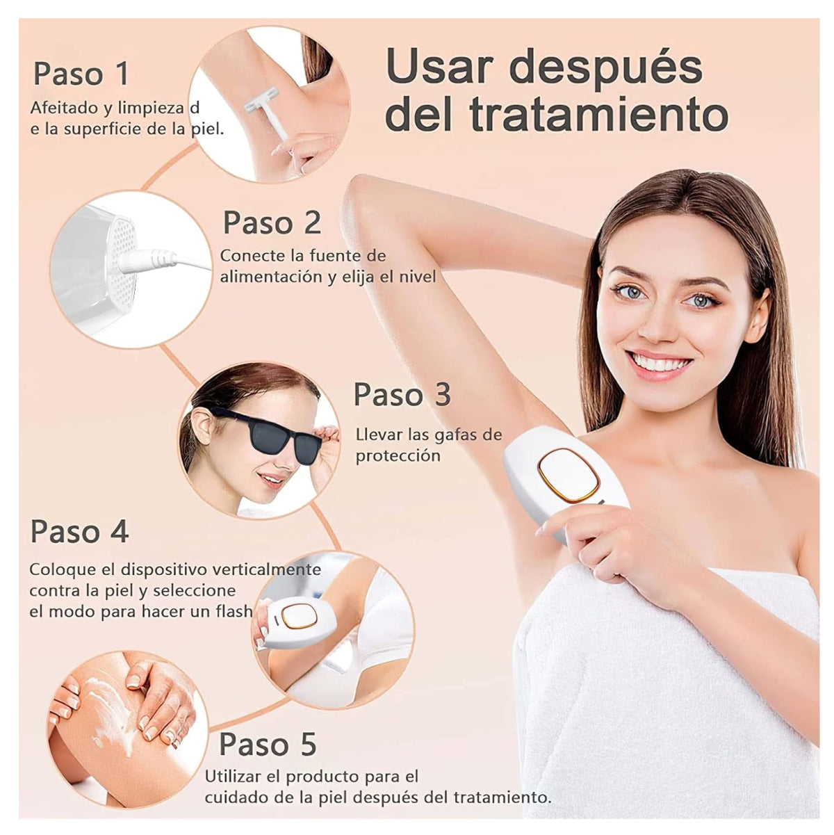 Depilador Láser Ipl