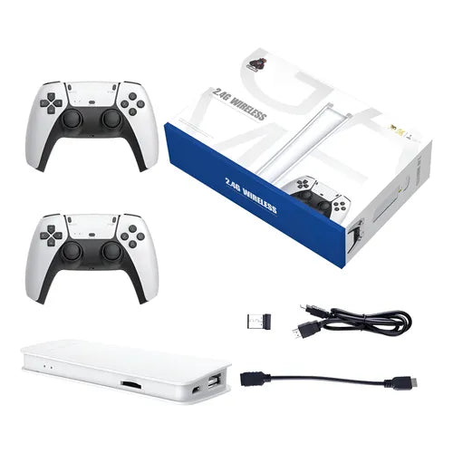 Consola Retro GameStick Pro 4K con 20 000 juegos + 2 CONTROLADORES INALÁMBRICO EXTRA GRATIS