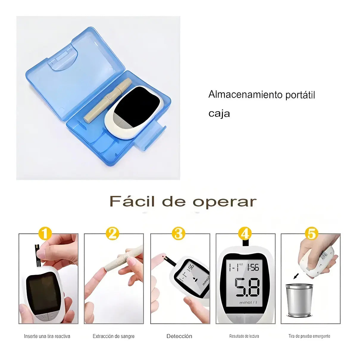 Glucometro Digital | Blood Glucose Meter