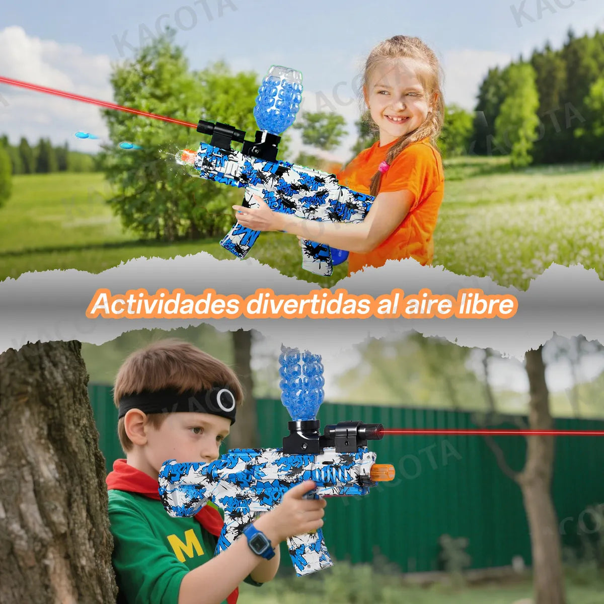 Rifle MP5 Juguete Hidrogel