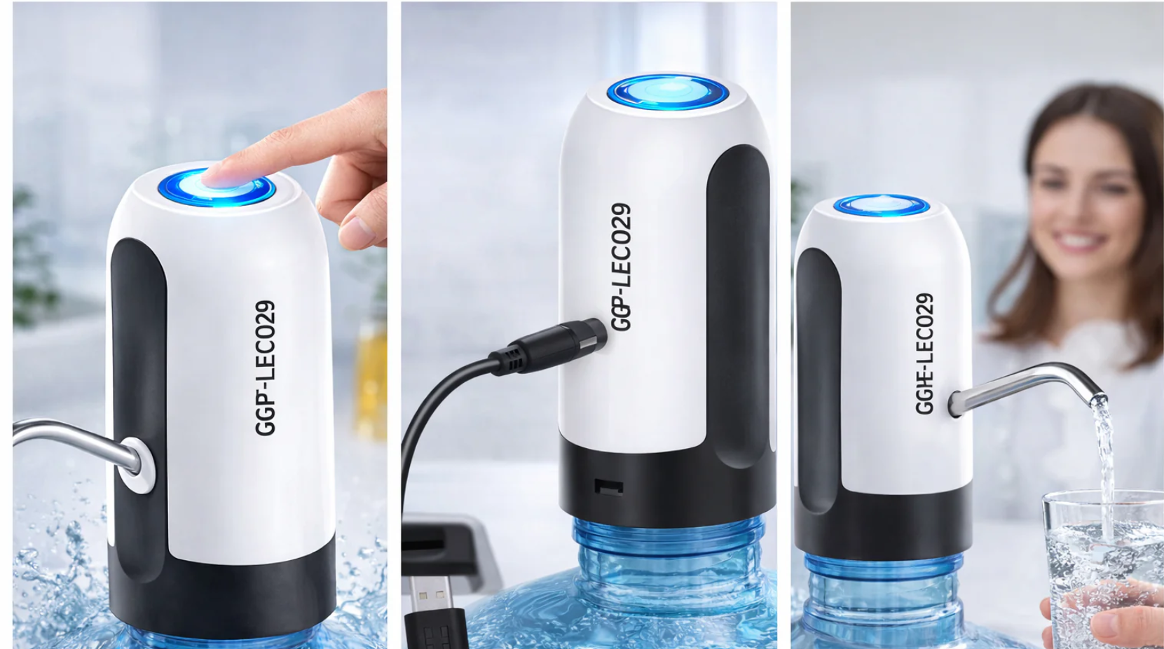 Agua en 1 Segundo - Dispensador Automático de Agua