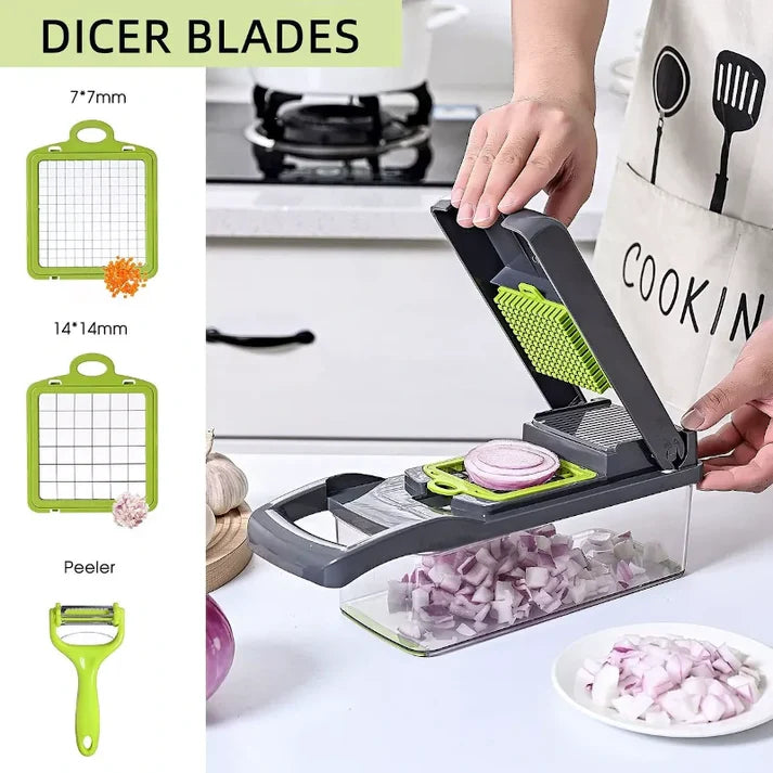 Cortador de Vegetales Multifuncional