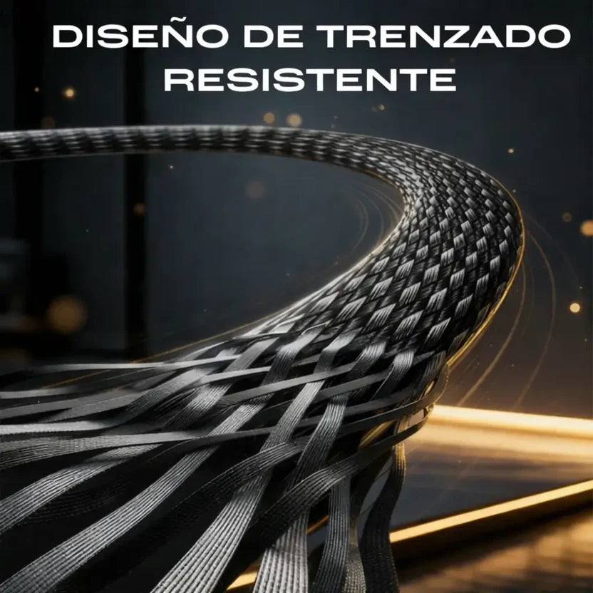 ⚡ Cable de Carga Ultra Rápida Con Soporte Invisible 2 en 1